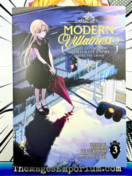 Modern Villainess Vol 3 Light Novel It's Not Easy Building A Corporate Empire Before The Crash (Online Order Only)