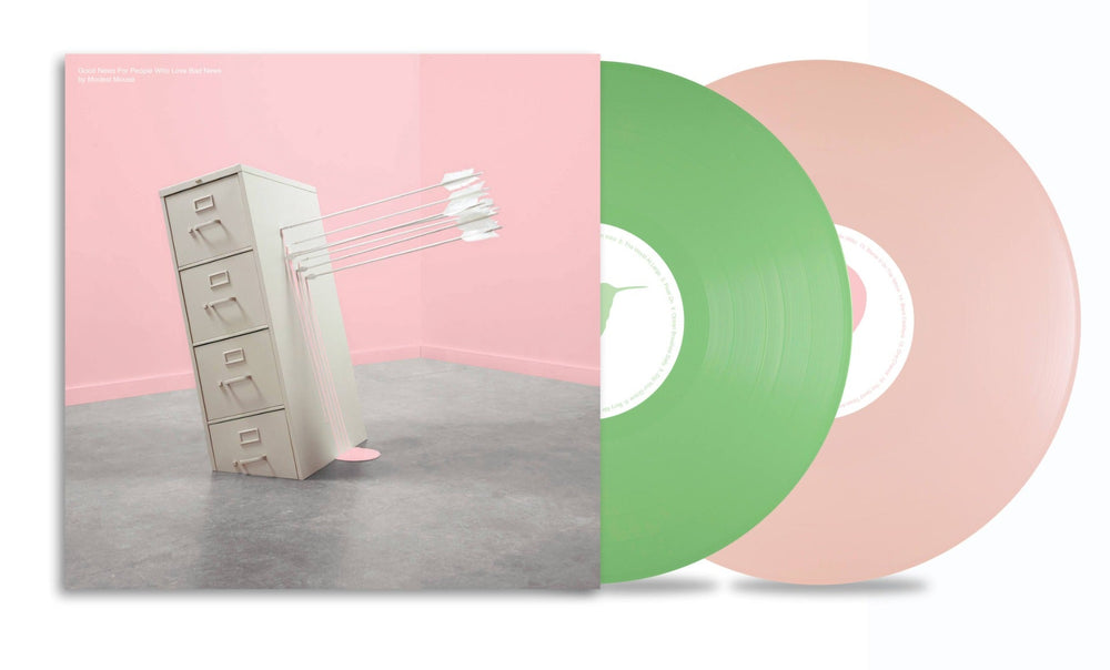 Modest Mouse - Good news For People Who Love Bad News (Deluxe Edition) (Colored Vinyl, Pink, Green) (2 Lp's) [Vinyl] (ONLINE ORDER ONLY)