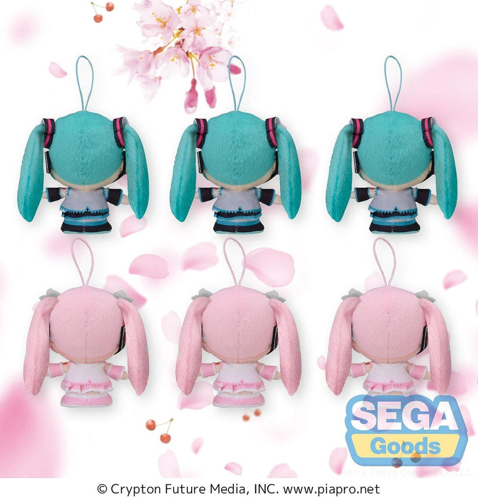 Hatsune Miku MP Mascot Series Hatsune Miku & Sakura Miku Plush (ONLINE ORDER ONLY)