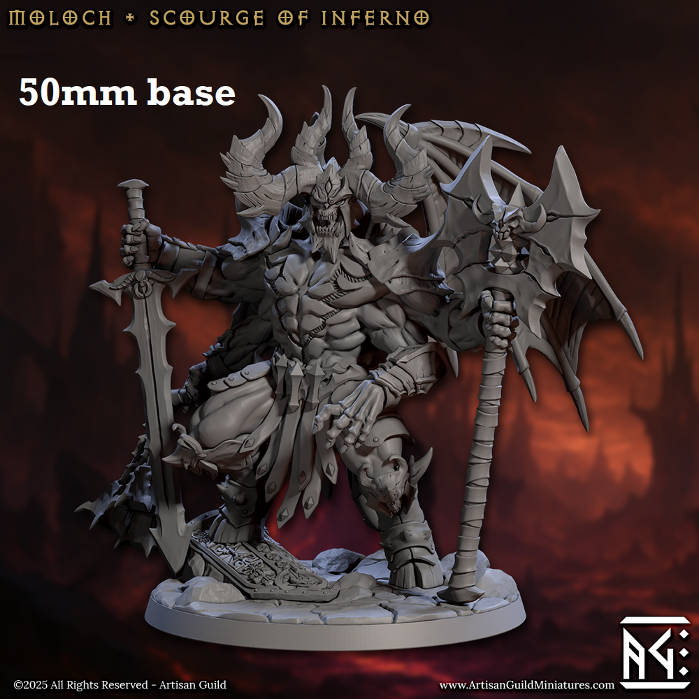 Moloch, Scourge of Inferno (Demon Warlord) (Online Only)