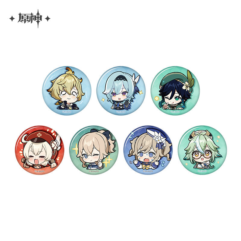 Mondstadt Chibi Emojis Series Badge (ONLINE ORDER ONLY)