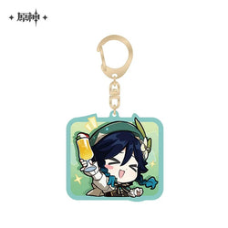 Mondstadt Chibi Emojis Series Keychain (ONLINE ORDER ONLY)