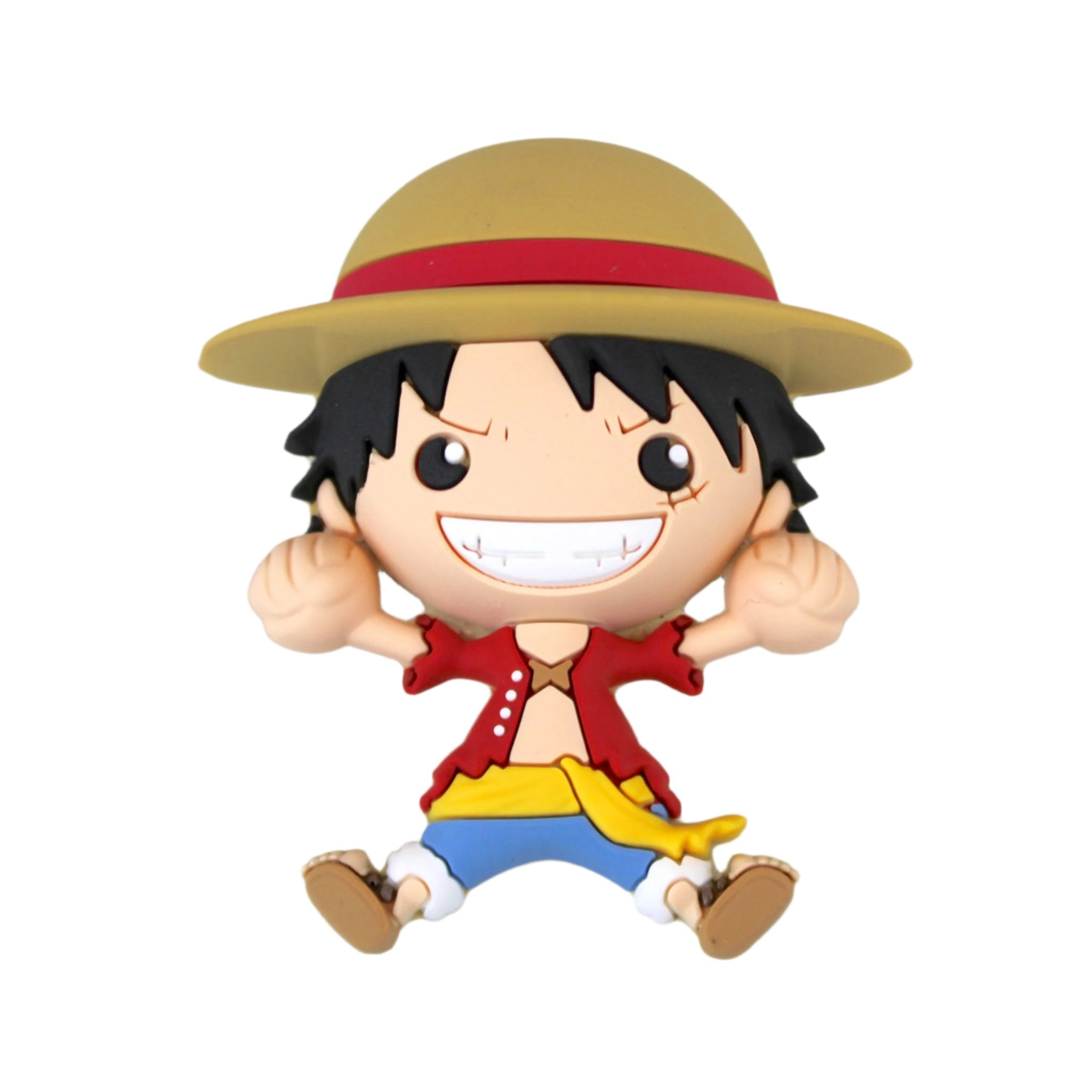 One Piece Monkey D. Luffy Jumping 3D Foam Magnet (Online Order Only)