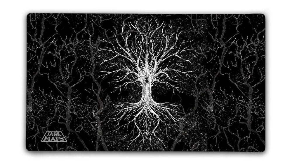 Mono Green BW Gaming Mat
