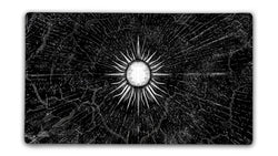 Mono White BW Gaming Mat (ONLINE ORDER ONLY)