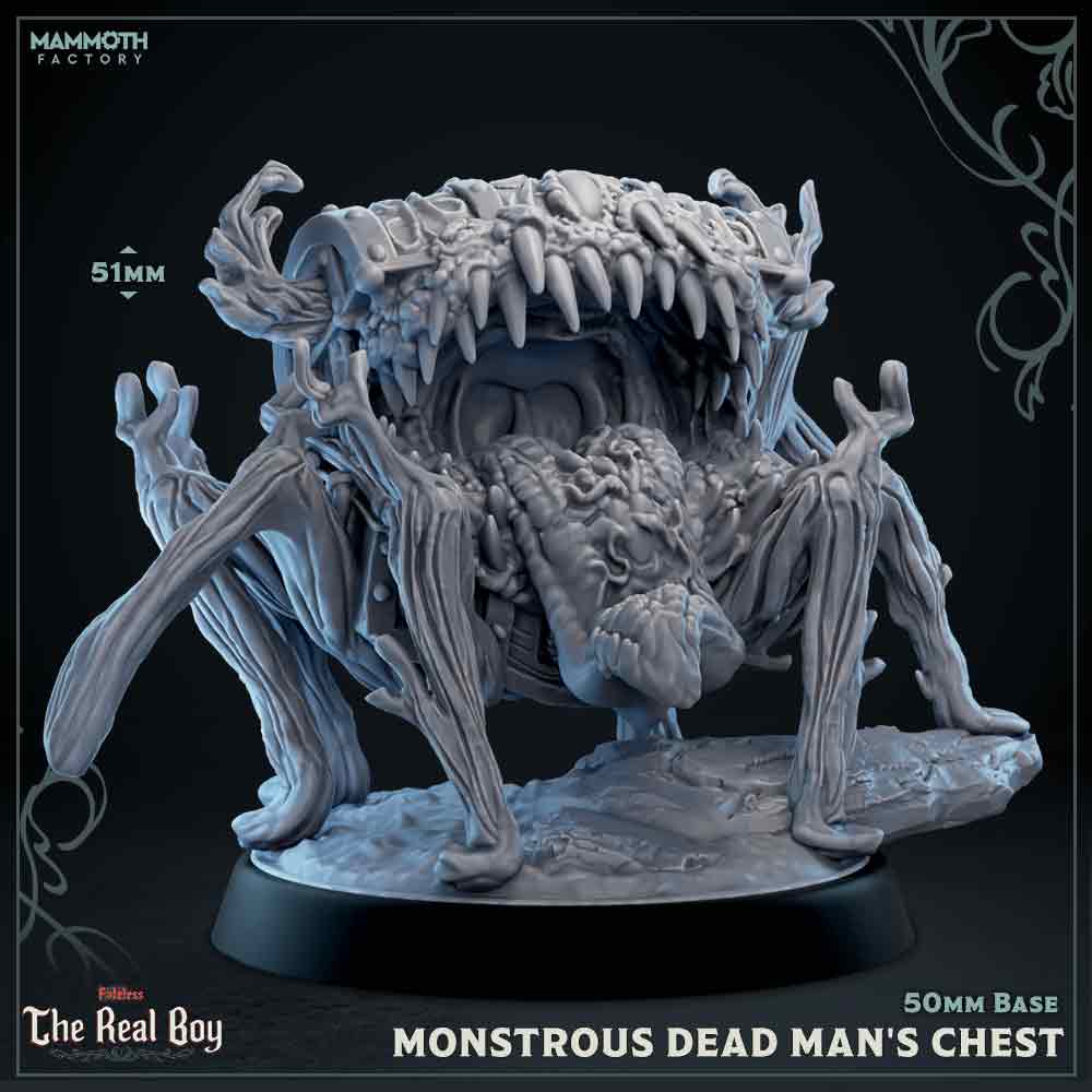 Monstrous Dead Man's Chest (Treasure Mimic) (Online Order Only)