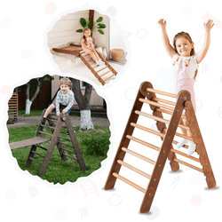 Montessori Triangle Ladder - Handmade Climber for Kids 1-7 y.o. (ONLINE ORDER ONLY)
