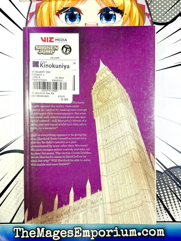Moriarty The Patriot Vol 3 (Online Order Only)