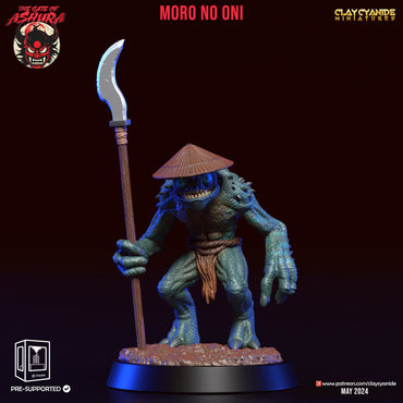 3D Printed Clay Cyanide Moro no Oni Set The Gate of Ashura 28 32 mm D&D (Online Only)