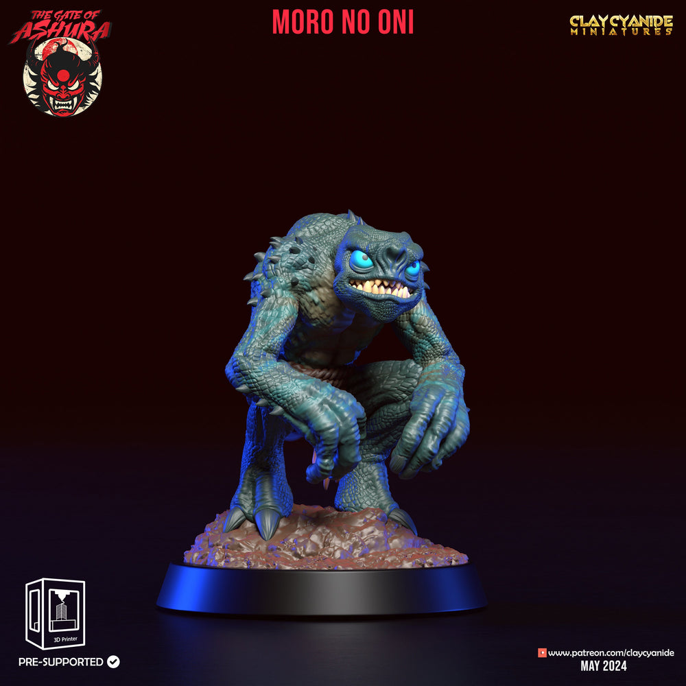 3D Printed Clay Cyanide Moro no Oni Set The Gate of Ashura 28 32 mm D&D (Online Only)