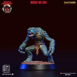 3D Printed Clay Cyanide Moro no Oni Set The Gate of Ashura 28 32 mm D&D (Online Only)