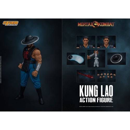 Mortal Kombat Kung Lao 1:12 Scale Action Figure (Online Order Only)
