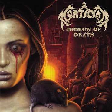 Mortician - Domain Of Death (Colored Vinyl, Orange Krush) [Vinyl] (ONLINE ORDER ONLY)