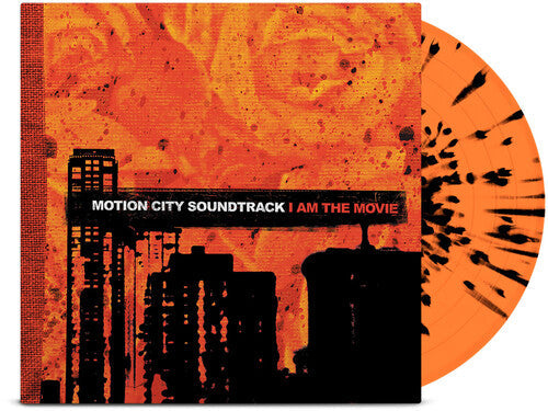 Motion City Soundtrack - I Am the Movie - Anniversary Edition - Tangerine w/ Black Splatter [Vinyl] (ONLINE ORDER ONLY)