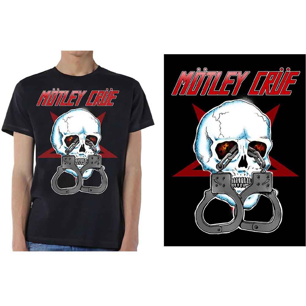 Motley Crue - Skull Cuffs 2 [T-Shirt] (ONLINE ORDER ONLY)