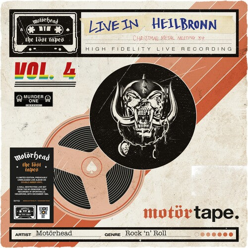 Motorhead - Lost Tapes, Vol. 4 (Live in Heilbronn 1984) (RSD 4.22.23) [Vinyl] (ONLINE ORDER ONLY)