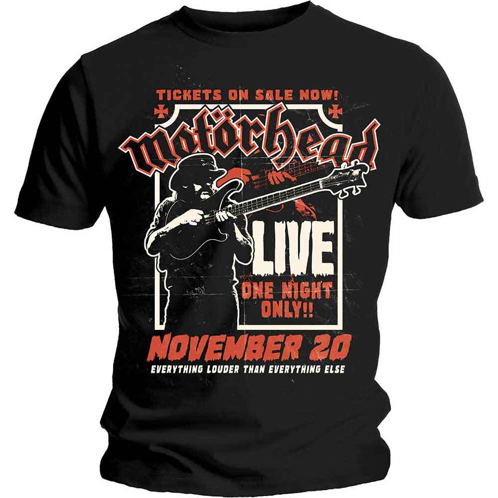 Lemmy Firepower [T-Shirt] (ONLINE ORDER ONLY)
