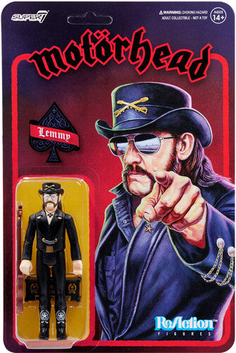 Super7 - Motorhead - ReAction Figures - Lemmy (Modern Cowboy) (Collectible, Figure) [Action Figure] (Online Order Only) (ONLINE ORDER ONLY)