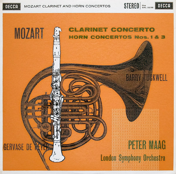 Clarinet Concerto / Horn Concertos Nos. 1 & 3 [Vinyl] (ONLINE ORDER ONLY)