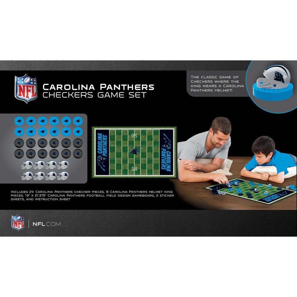 Carolina Panthers Checkers Board Game (ONLINE ORDER ONLY)