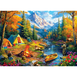 Mossy Oak - Wild River Adventure 1000 Piece Jigsaw Puzzle (ONLINE ORDER ONLY)