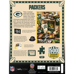 Green Bay Packers - Locker Room 500 Piece Jigsaw Puzzle