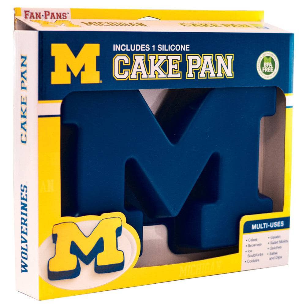 Michigan Wolverines NCAA Cake Pan (ONLINE ORDER ONLY)