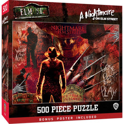 Nightmare on Elm Street 500 Piece Jigsaw Puzzle