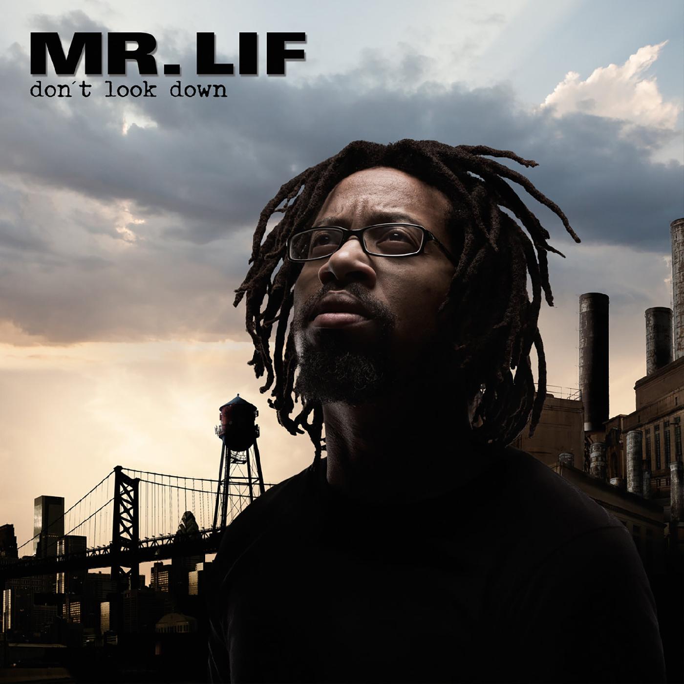 Mr. Lif - Don't Look Down (BLACK & GREY VINYL) [Vinyl]