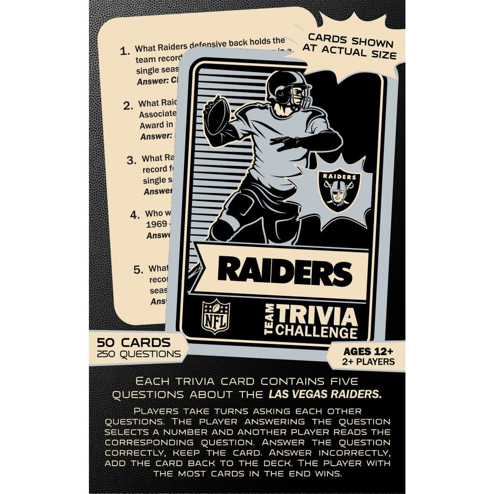 Las Vegas Raiders Trivia Challenge (ONLINE ORDER ONLY)