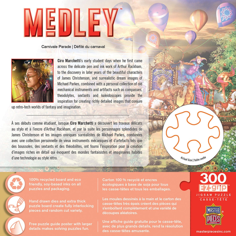 Medley - Carnivale Parade 300 Piece EZ Grip Jigsaw Puzzle (ONLINE ORDER ONLY)