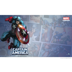 Marvel Champions LCG: Captain America Game Mat (ONLINE ORDER ONLY)