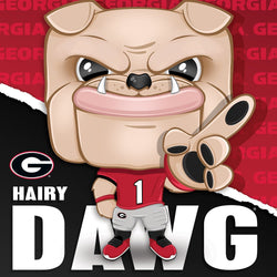 Hairy Dawg - Georgia Bulldogs Mascot 100 Piece Jigsaw Puzzle (ONLINE ORDER ONLY)