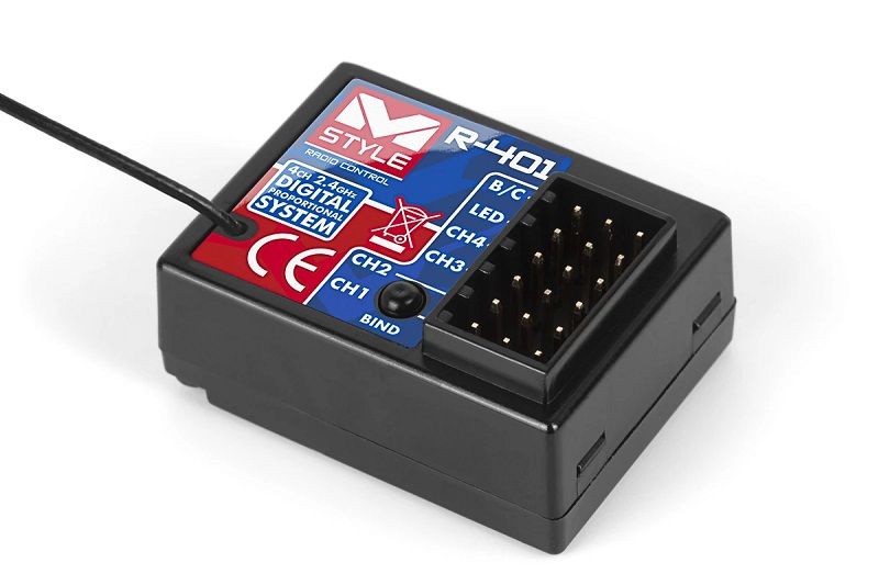HPI Racing Mstyle R/C Set - Radioset, Servo, Battery and Charger 542409 (ONLINE ORDER ONLY)