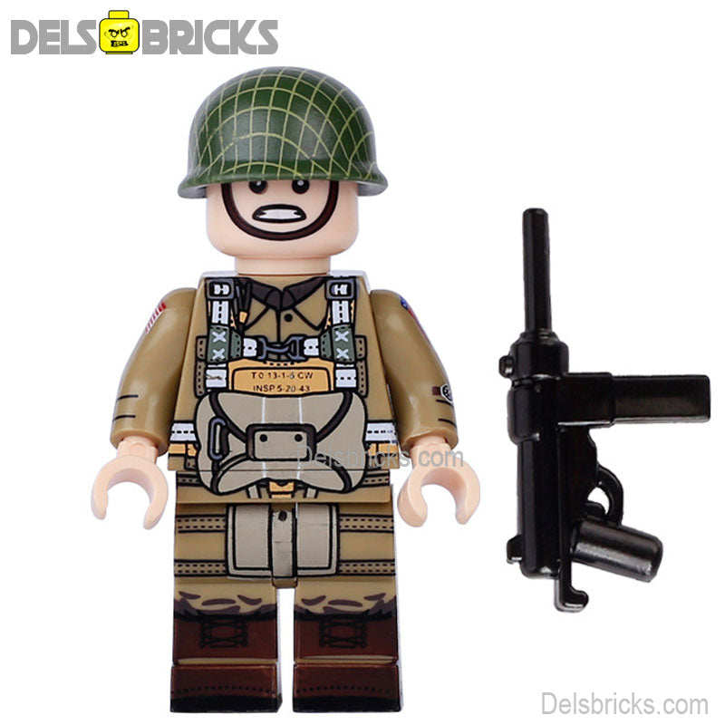 World War 2 American Soldier Custom Lego Star Wars Minifigures Toys (ONLINE ORDER ONLY)