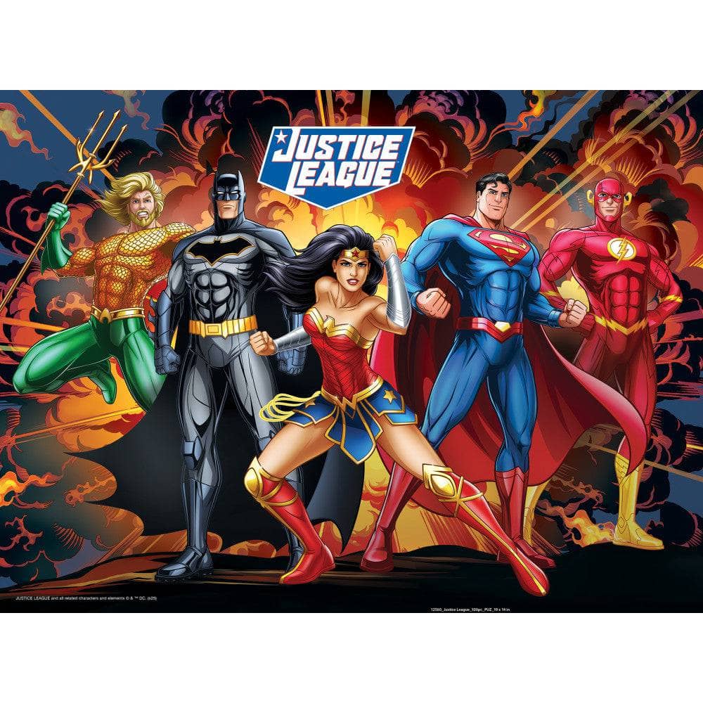 Justice League - Justice for All 100 Piece Jigsaw Puzzle (ONLINE ORDER ONLY)