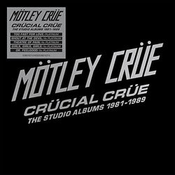 Mötley Crüe - Crücial Crüe - The Studio Albums 1981-1989 (Limited Edition CD Box) [CD] (ONLINE ORDER ONLY)