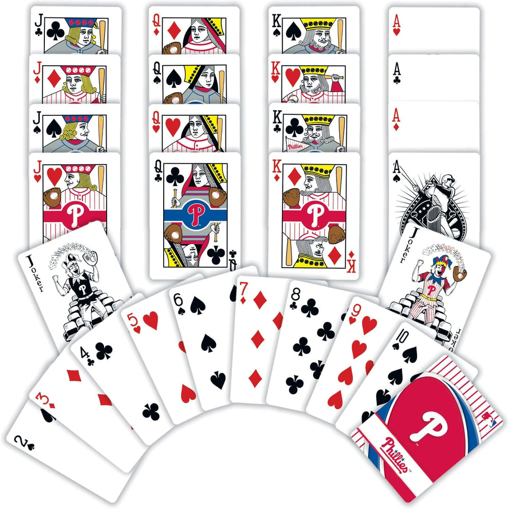 Philadelphia Phillies Playing Cards - 54 Card Deck (ONLINE ORDER ONLY)