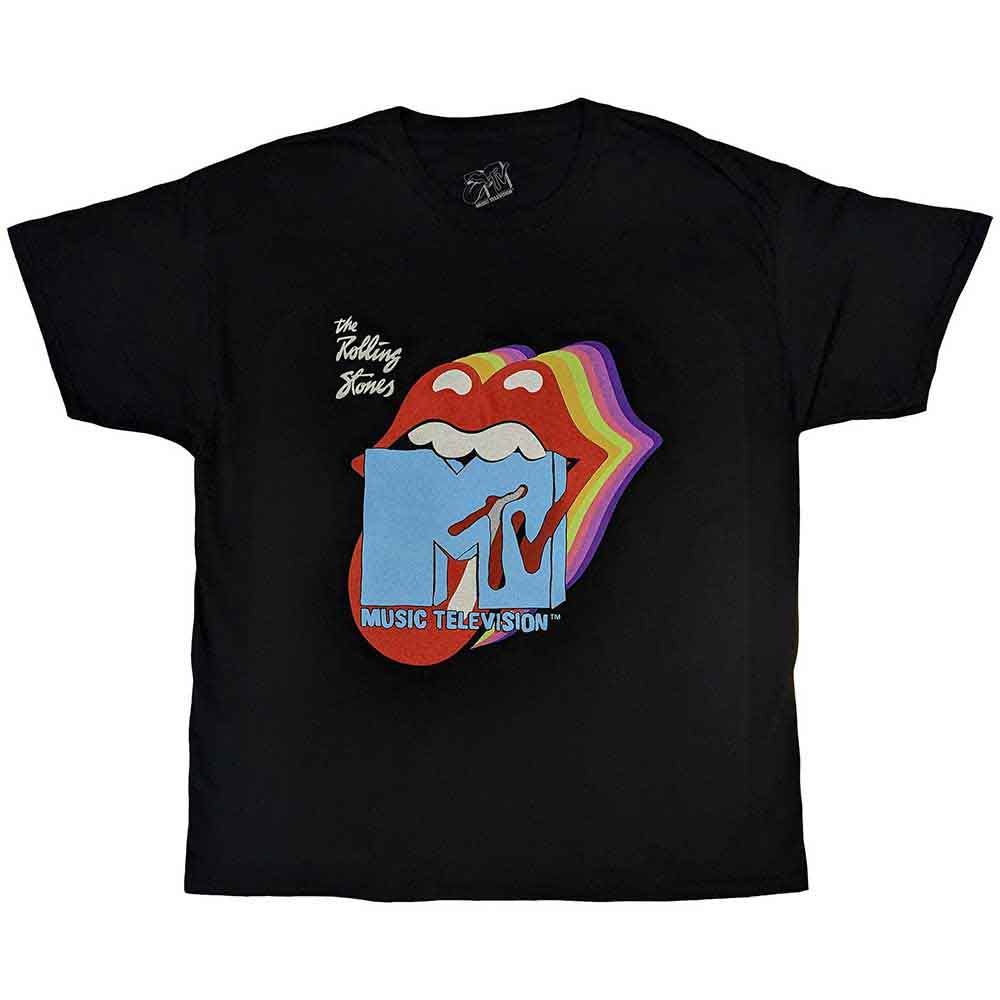 MTV - Rolling Stones Rainbow Shadow Tongue [T-Shirt] (ONLINE ORDER ONLY)