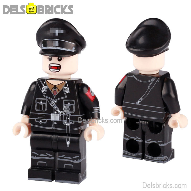 World War 2 Nazi German Officer Best Lego Minifigures Custom Toys (ONLINE ORDER ONLY)