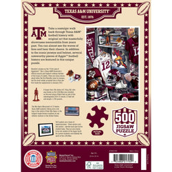 Texas A&M Aggies - Locker Room 500 Piece Jigsaw Puzzle (ONLINE ORDER ONLY)