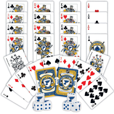 St. Louis Blues - 2-Pack Playing Cards & Dice Set (ONLINE ORDER ONLY)