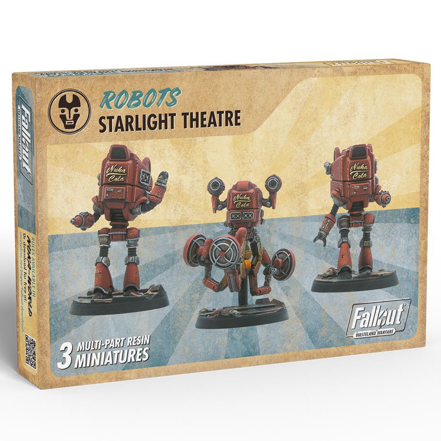 Fallout: Wasteland Warfare - Robots - Starlight Theatre Staff (ONLINE ORDER ONLY)