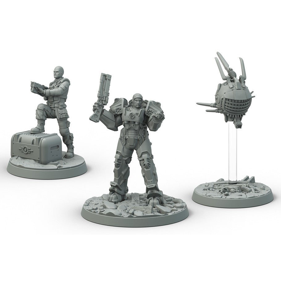 Fallout: Wasteland Warfare - Brotherhood of Steel - Knight-Captain Cade & Paladin Danse (ONLINE ORDER ONLY)