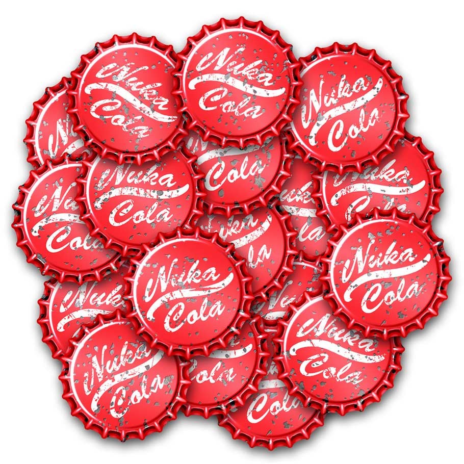 Fallout: Wasteland Warfare - Nuka Cola Caps Set (Revised) (ONLINE ORDER ONLY)
