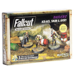 Fallout: Wasteland Warfare - Raiders - Ack-Ack, Sinjin & Avery (ONLINE ORDER ONLY)