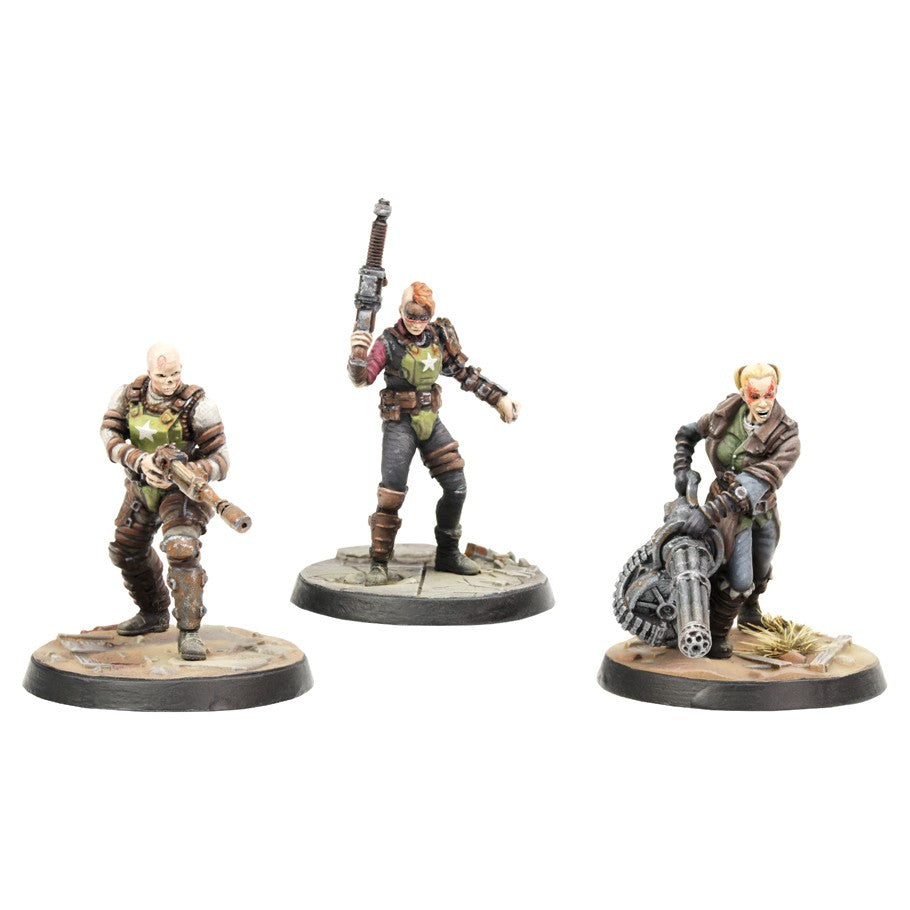Fallout: Wasteland Warfare - Raiders - Ack-Ack, Sinjin & Avery (ONLINE ORDER ONLY)