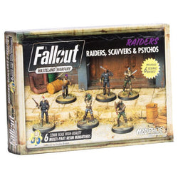 Fallout: Wasteland Warfare - Raiders - Raiders, Scavvers & Psychos (ONLINE ORDER ONLY)