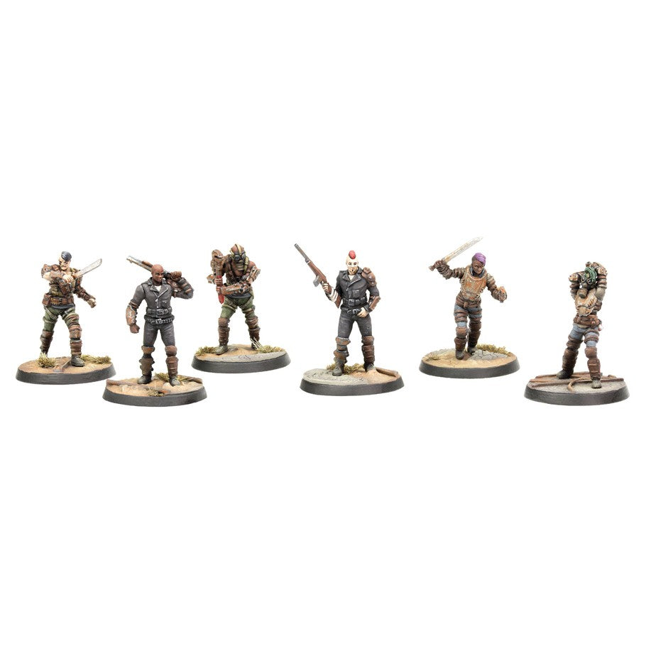 Fallout: Wasteland Warfare - Raiders - Raiders, Scavvers & Psychos (ONLINE ORDER ONLY)