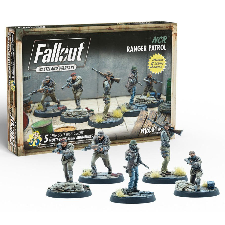 Fallout: Wasteland Warfare - NCR - Ranger Patrol (ONLINE ORDER ONLY)